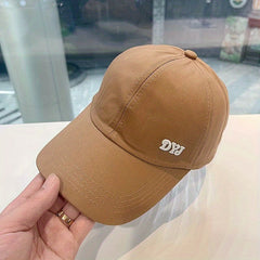 Backless Ponytail Baseball Cap Casual Dad Hats