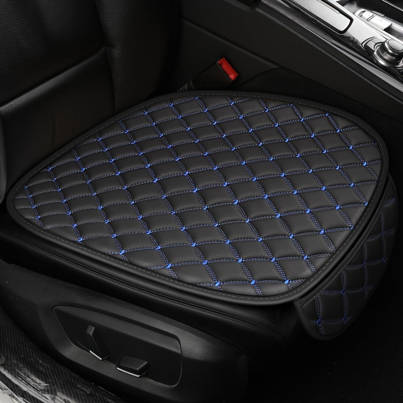 Waterproof PU Leather Car Seat Cover Front & Rear Protector Mat Universal Fit