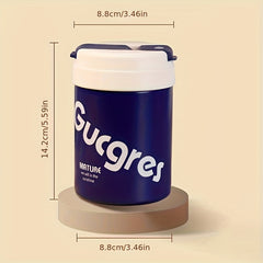 420ml Creative Stainless Steel Coffee Cup Leakproof Water Bottle Insulated Mug