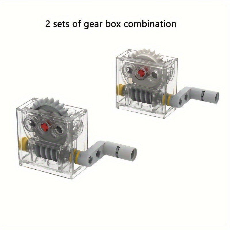 ABS Gear Box Set 18pcs Building Blocks Accessories for 3648 4716 33299