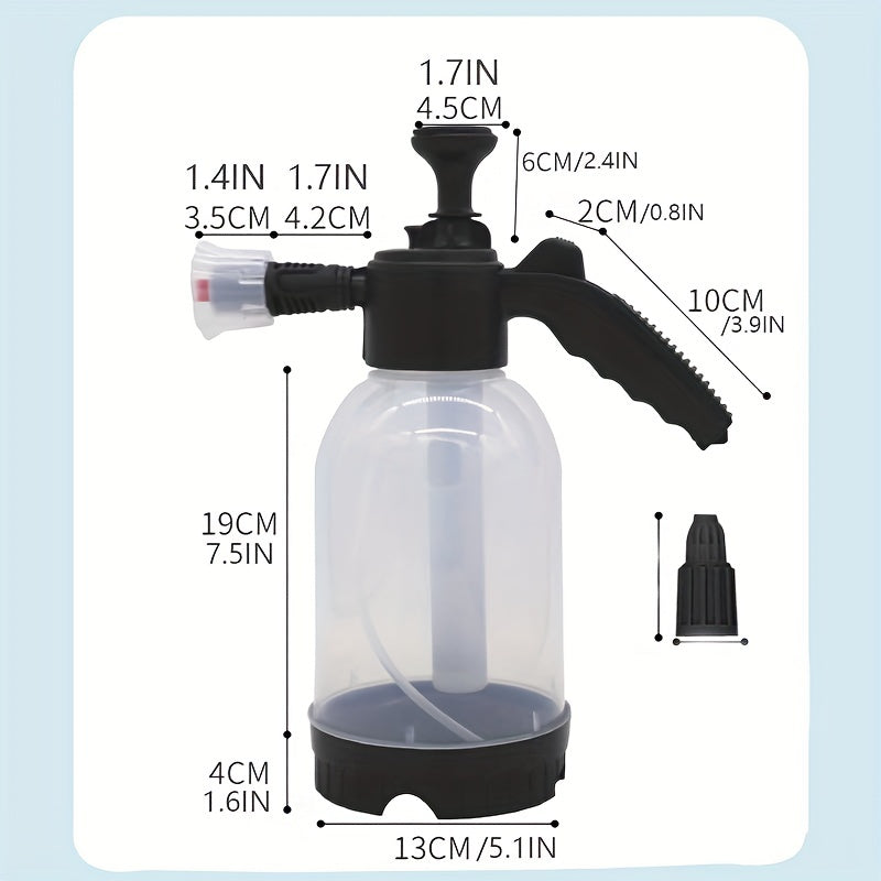 Car Wash Foam Spray Bottle High Pressure Nozzle Water Washing God Cleaning
