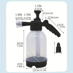 Car Wash Foam Spray Bottle High Pressure Nozzle Water Washing God Cleaning