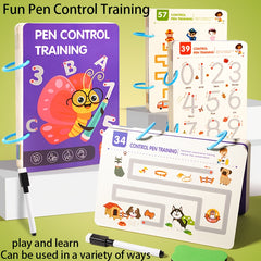 Pen Control Training Workbook for Handwriting Improvement