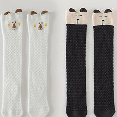 2pairs Baby Girls Animal Over The Knee Socks