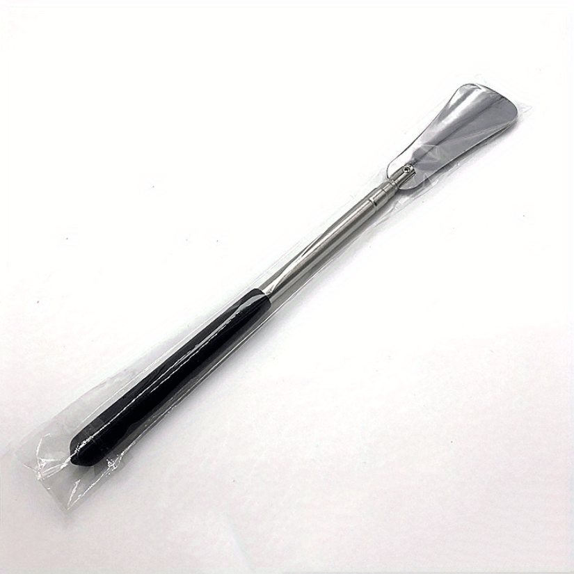 1pc Stainless Steel Retractable Shoehorn Long Shoe Puller
