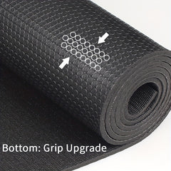 Waterproof PVC Yoga Mat 183x61x0.6ft