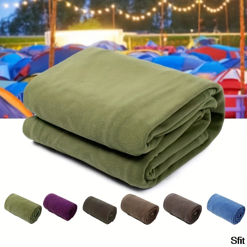 Portable Ultralight Polar Fleece Sleeping Bag for Outdoor Camping