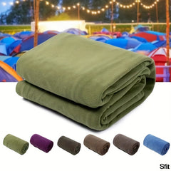 Portable Ultralight Polar Fleece Sleeping Bag for Outdoor Camping