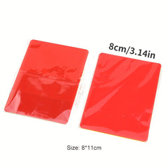 PVC Soccer Referee Red Yellow Cards Football Match Training Referee Tool