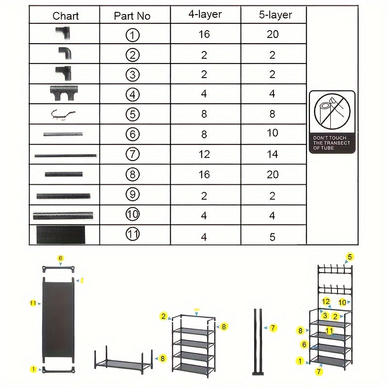 Metal Floor Coat Rack Clothes Rack Bedroom Hanging Clothes Rack Assembly