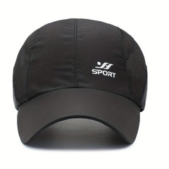 Men's Outdoor Sports Hat Quick Drying Breathable Baseball Cap
