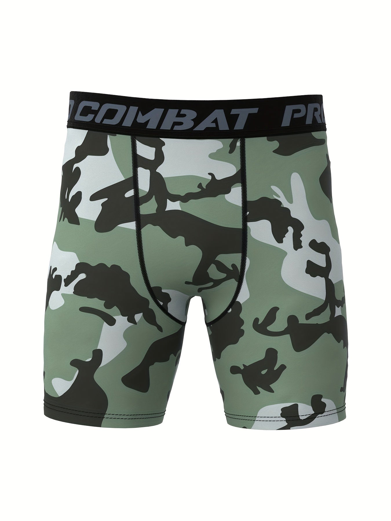 Xinso Men's Camo Compression Shorts Moisture Wicking High Stretch Athletic