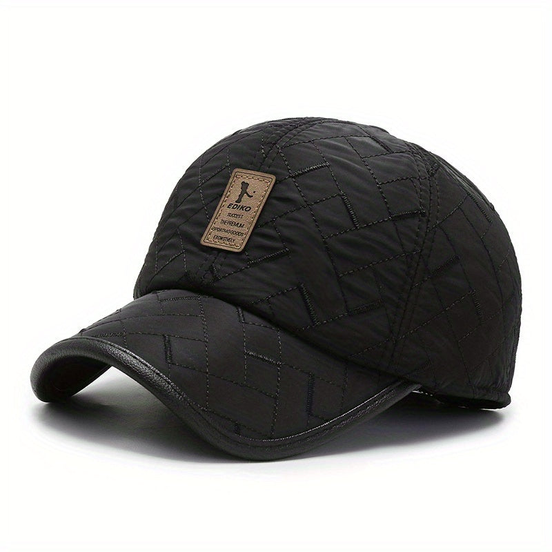 Men's Winter Windproof Baseball Cap Outdoor Ear Protection Hat