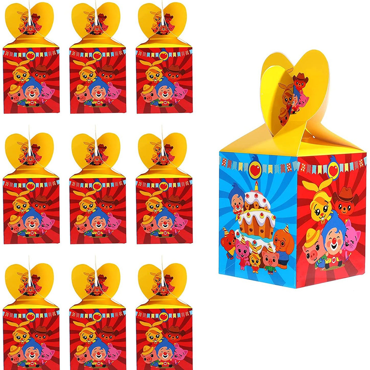 Clown Candy Box Kids Party Decoration Table Place Decoration