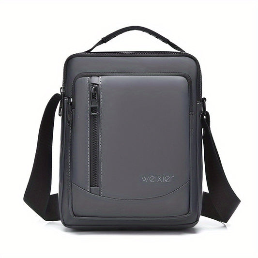 Men's Large Capacity Casual Shoulder Bag for Work Travel