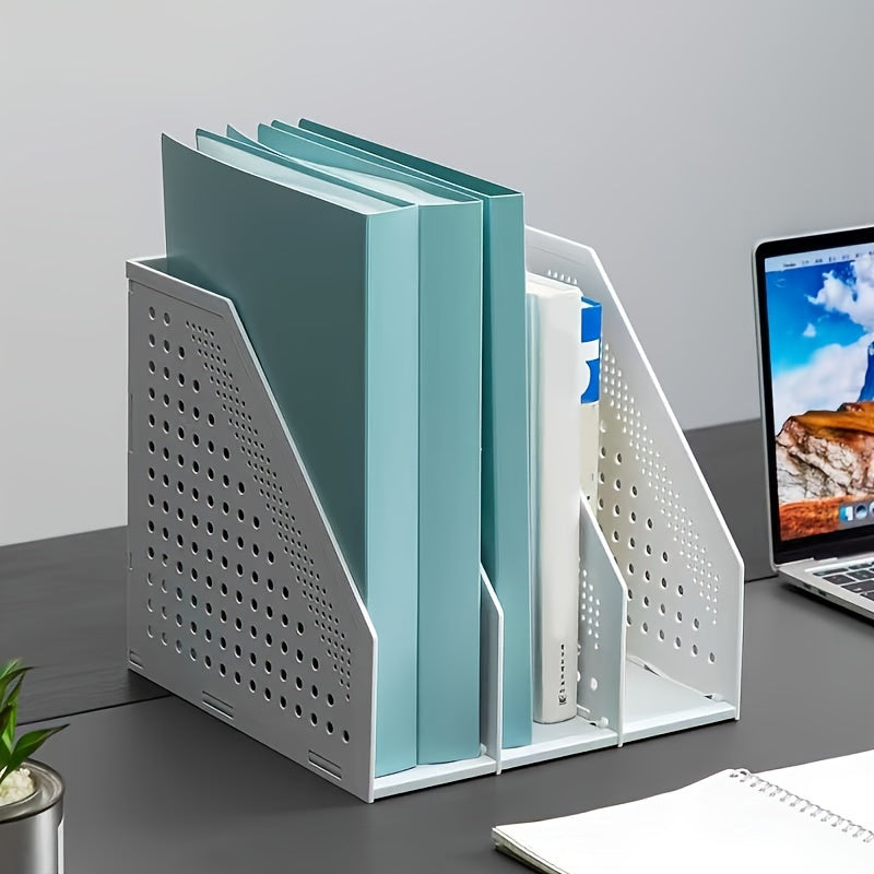 Desktop File Storage Rack Study Desk Organizer