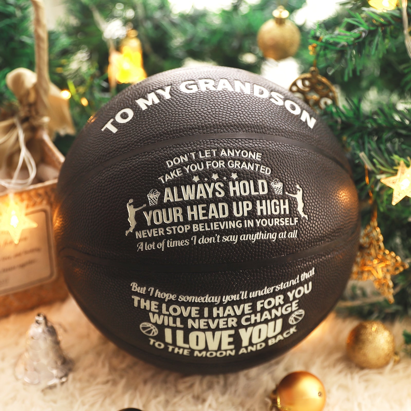 Luminous Basketball For Grandson Size 7