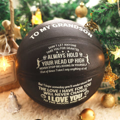Luminous Basketball For Grandson Size 7