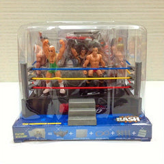 Mini Wrestling Action Figures and Accessories with 12 Wrestlers