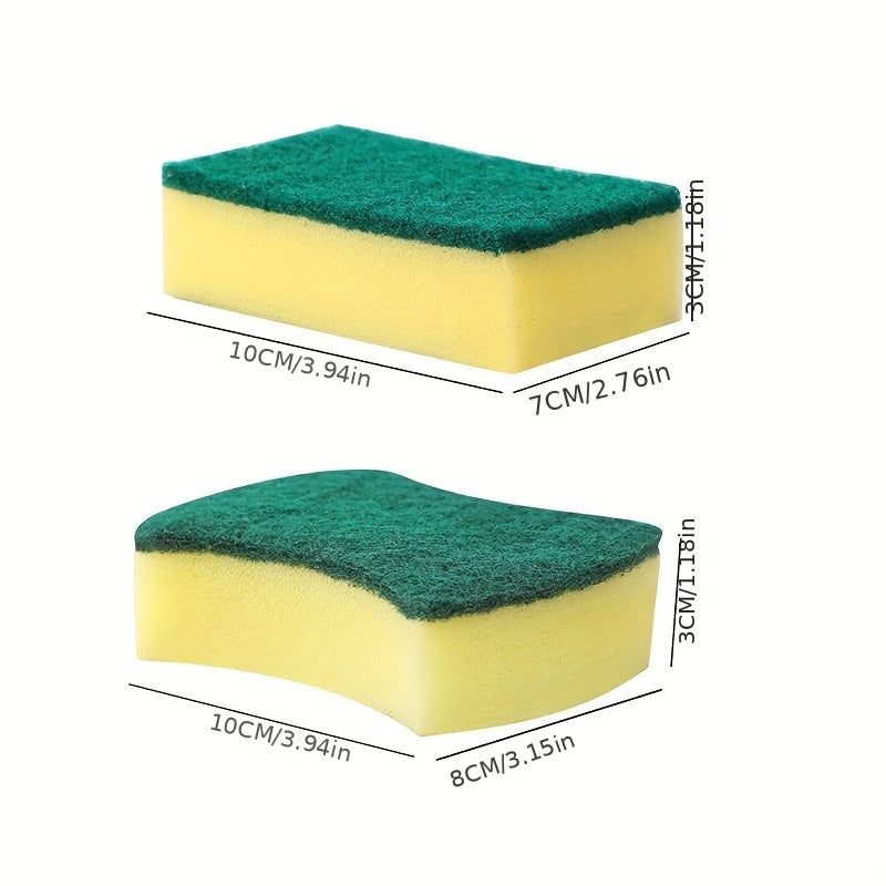 Dishwashing Sponge Non-Scratch Cleaning Sponges - 10 Pack