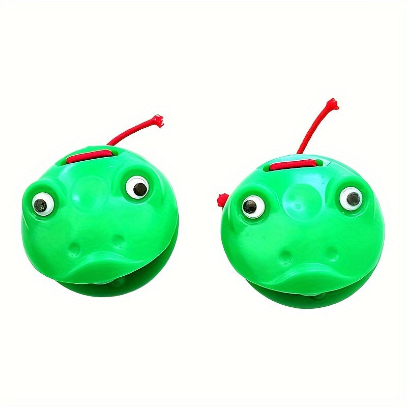 Cartoon Frog Percussion Soundboard Music Instrument for Performance