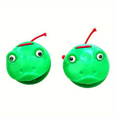 Cartoon Frog Percussion Soundboard Music Instrument for Performance