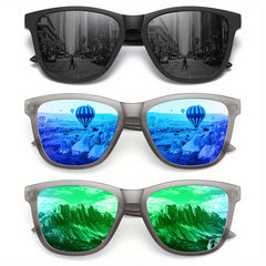 3pcs Polarized Sunglasses For Women Men Classic Retro UV400 Sun Shades