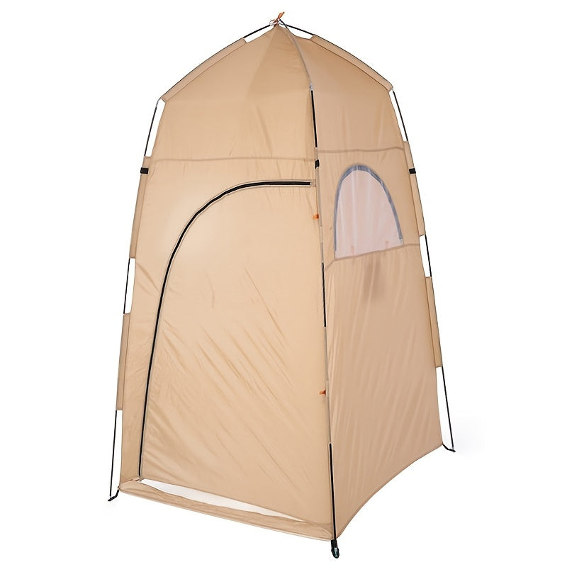 Portable Outdoor Bathing Tent with Shower Mask for Camping Fishing Beach