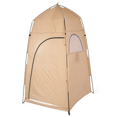 Portable Outdoor Bathing Tent with Shower Mask for Camping Fishing Beach