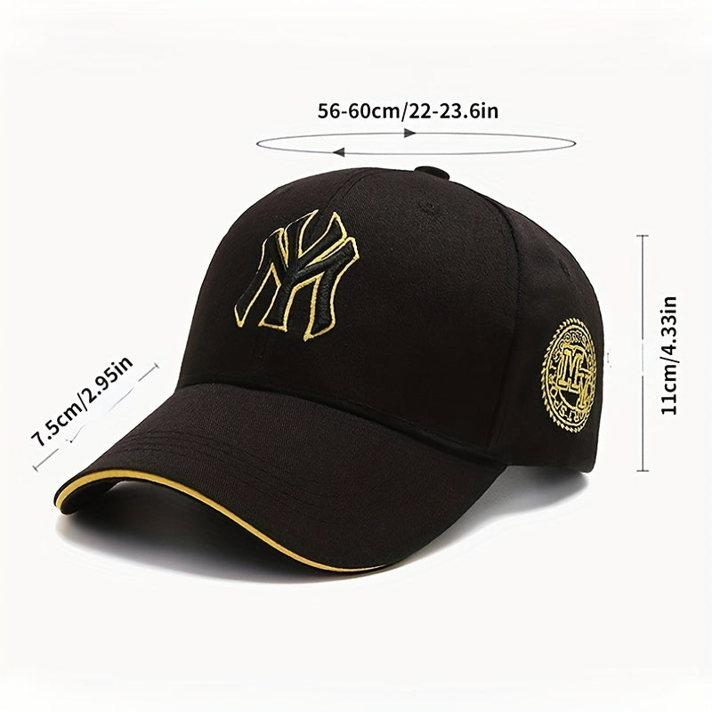 Letters Embroidery Baseball Cap Snapback Sun Hat for Men Women