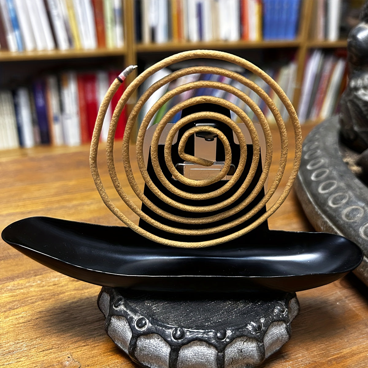 Portable Mosquito Incense Dish for Door, Hidden Rack for Outdoor Kitchen
