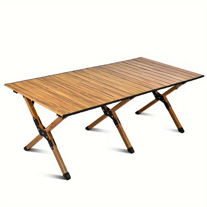 Portable Carbon Steel Folding Table for Outdoor Camping Picnic