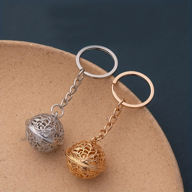 Vintage Bell Pendant Keychain Chinese Style Jewelry
