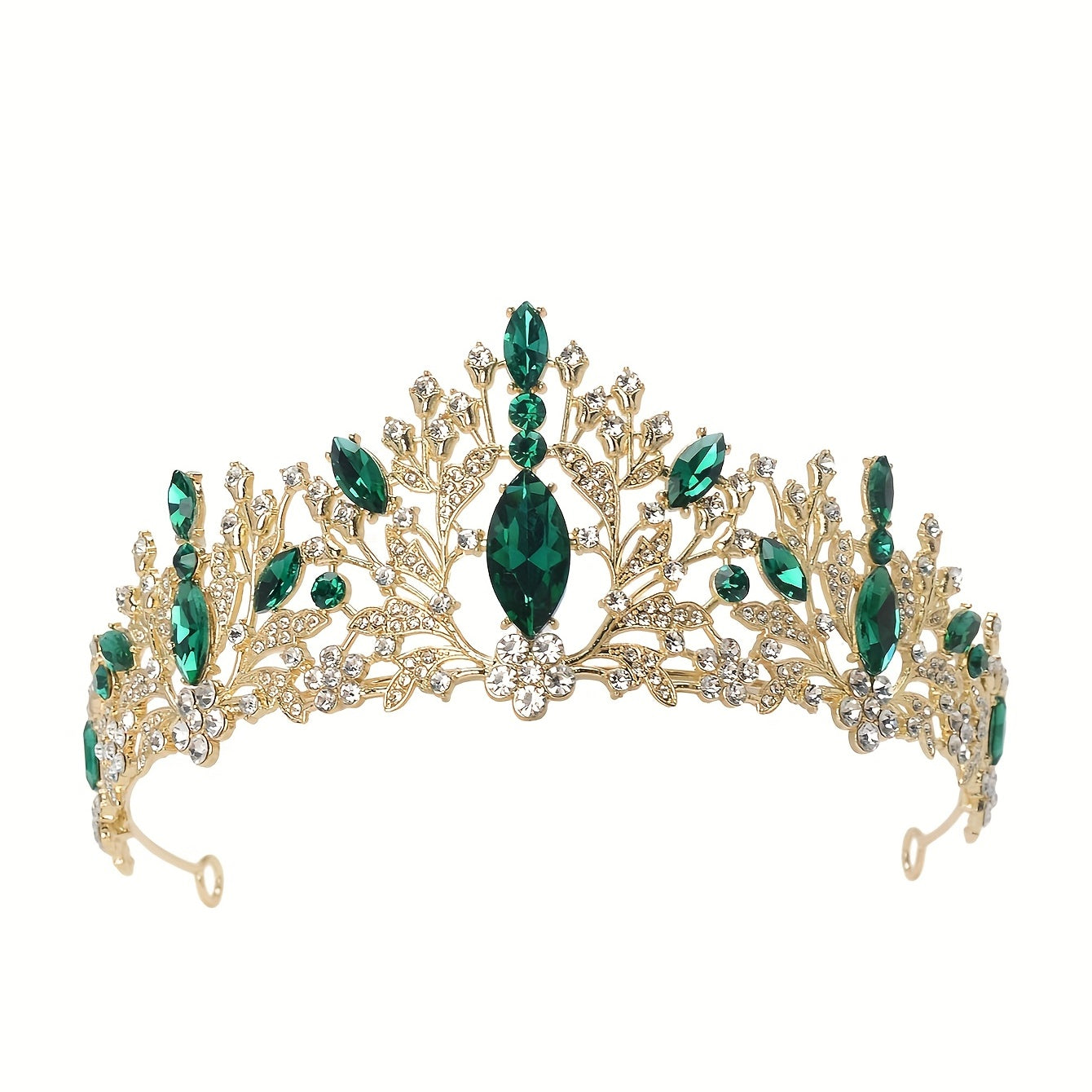 Rhinestone Decor Headband Crown Wedding Headband Crystal Bridal Headband