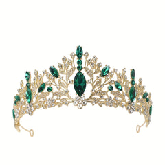 Rhinestone Decor Headband Crown Wedding Headband Crystal Bridal Headband