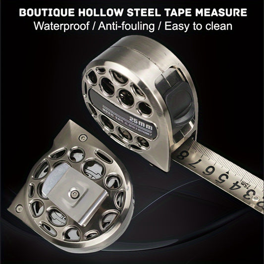 Hollow Steel Tape Measure Household Decoration Tape Measure Waterproof