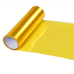 Golden Yellow Car Headlight Tail Light Changing Film