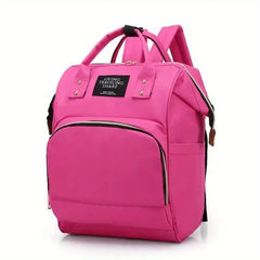 Stylish Canvas Backpack for Traveling with Baby Bottles