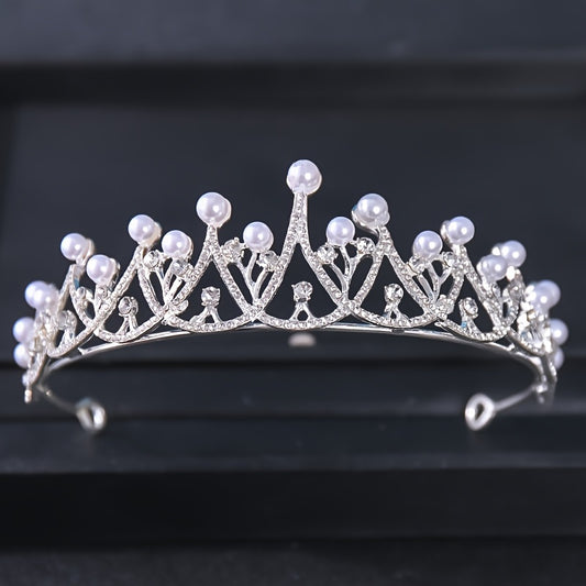 Rhinestone Bridal Crown Tiara for Wedding & Party