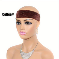 Adjustable Velvet Lace Headband for Wigs