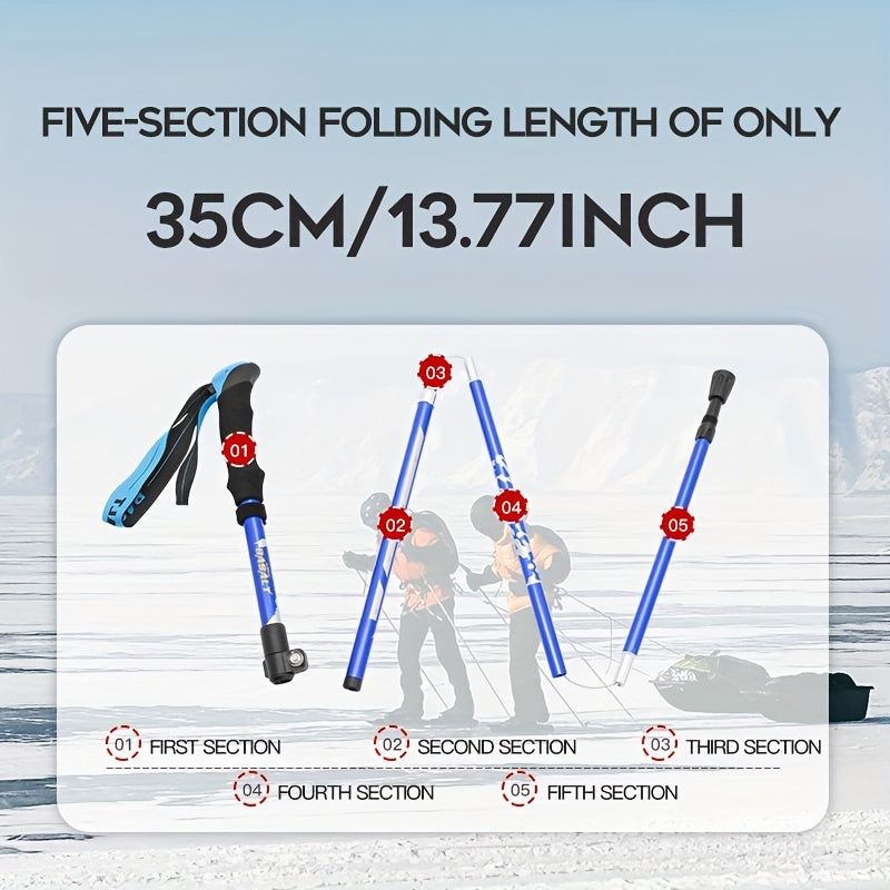 Mountain Tech Lightweight Aluminum Hiking Stick