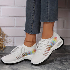 Women's Casual Sports Shoes with Air Cushion Bottom