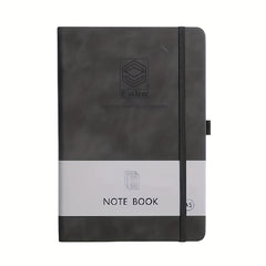 PU Leather A5 Notebook Business Journal Book with Strap