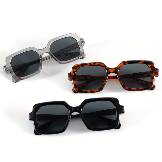 Square Oval Sunglasses Anti Glare UV400