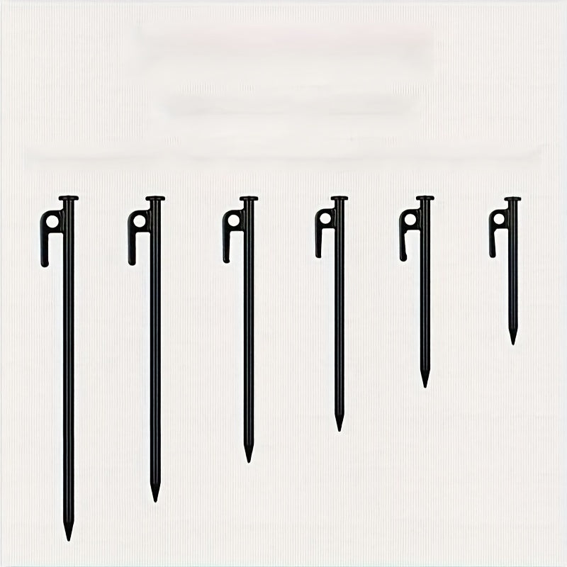 1pc Outdoor Extended Ground Nails Windproof Steel Fixed Nails