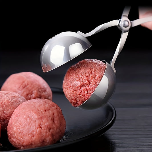 Stainless Steel Meat Baller Tongs Cake Pop Maker Melon Baller Cookie Cake Rice D