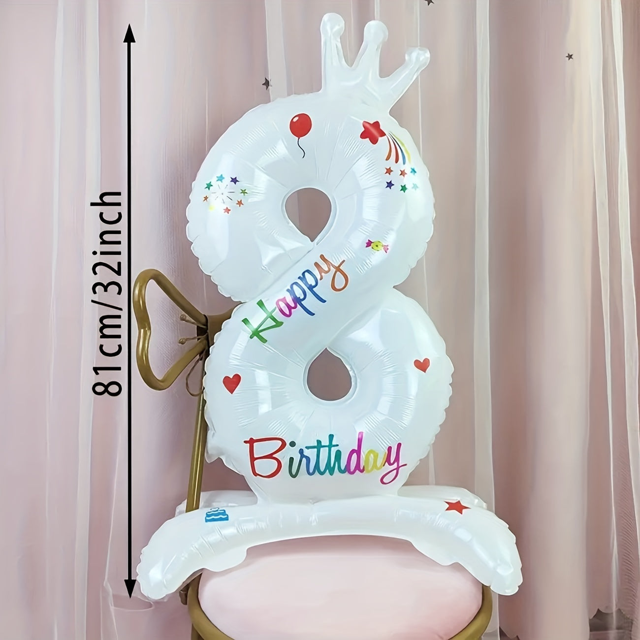 DIY Number Balloon for Birthday Party Decorations