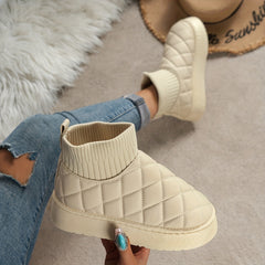 Women's Winter Snow Boots Cozy Non slip Outdoor Shoes