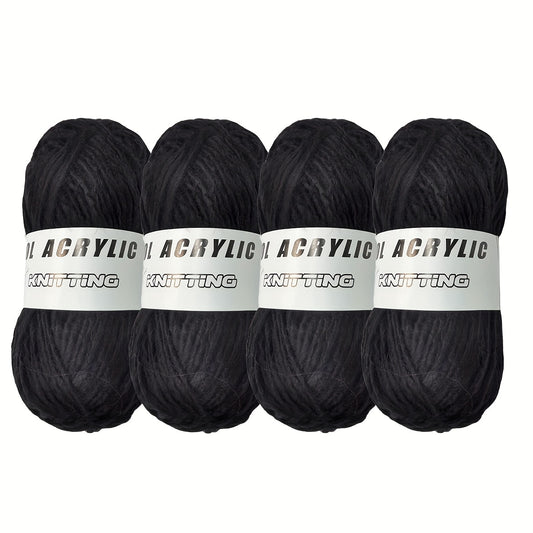 80% Acrylic 20% Wool Thick Wool Thread for Knitting Crocheting DIY