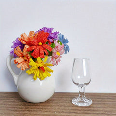 Miniature Glass Goblet for Diorama Accessory